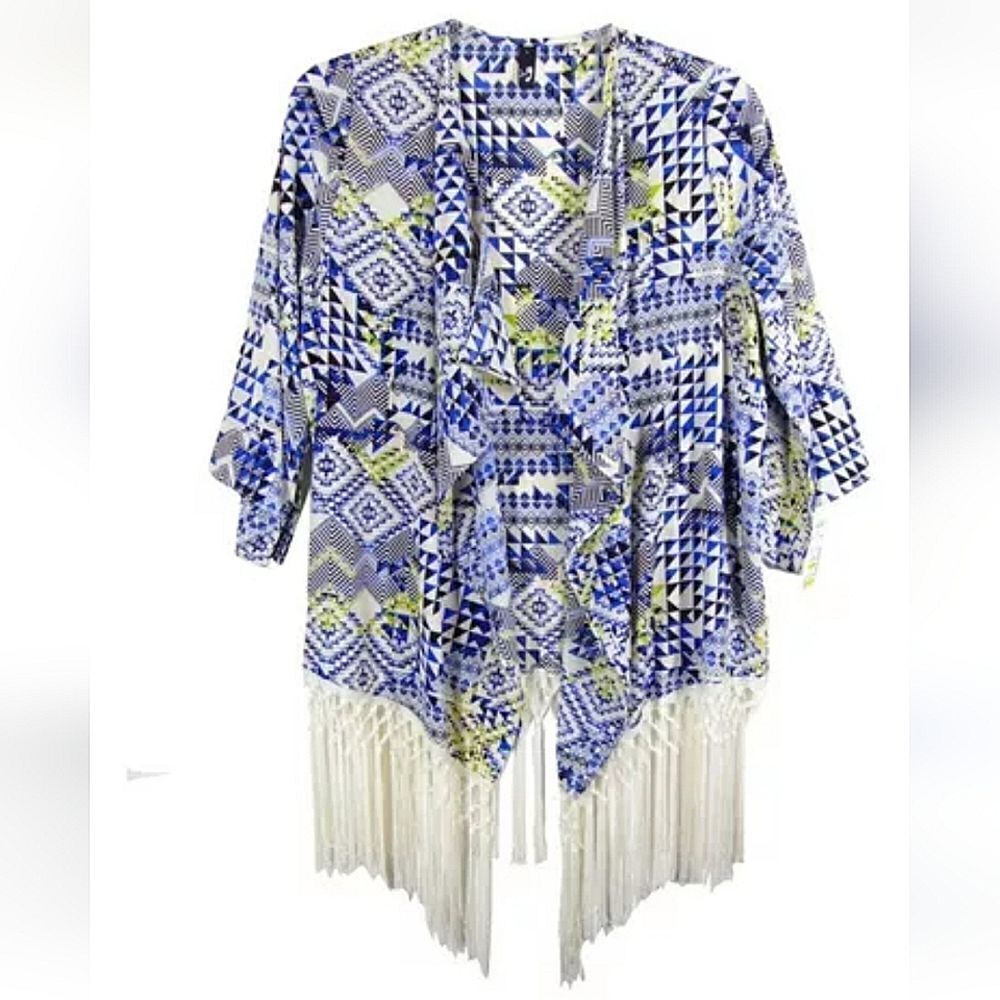 Ing kinomo fringe Detail Sz Small Geometric Pattern
